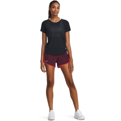 UNDER ARMOUR Fly By 2.0 Shorts Damen 601 - dark maroon/beta/reflective XS