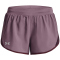 UNDER ARMOUR Fly By 2.0 Shorts Damen 500 - misty purple/dark maroon/reflective XS