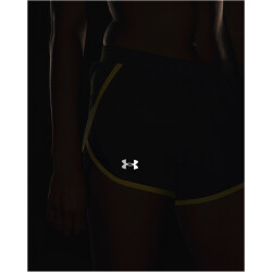 UNDER ARMOUR Fly By 2.0 Shorts Damen 390 - marine od green/lime yellow/reflective XS