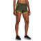 UNDER ARMOUR Fly By 2.0 Shorts Damen 390 - marine od green/lime yellow/reflective XS