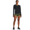 UNDER ARMOUR Fly By 2.0 Shorts Damen 390 - marine od green/lime yellow/reflective XS