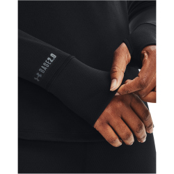 UNDER ARMOUR Base Crew 2.0 langarm Trainingsshirt Damen 001 - black/pitch gray XS