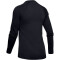 UNDER ARMOUR Base Crew 3.0 langarm Trainingsshirt Damen 001 - black/pitch gray M