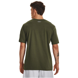 UNDER ARMOUR Boxed Sportstyle kurzarm Trainingsshirt Herren 390 - marine od green/halo gray/pewter XXL