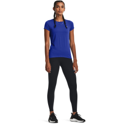 UNDER ARMOUR HeatGear Armour kurzarm Trainingsshirt Damen 400 - team royal/iridescent L