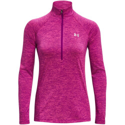 UNDER ARMOUR Tech 1/2-Zip langarm Sweatshirt Damen 573 -...