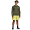 UNDER ARMOUR Tech Graphic Trainingsshorts Herren 743 - lime yellow/marine od green M