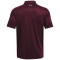 UNDER ARMOUR Tech Poloshirt Herren 601 - dark maroon/pitch gray M
