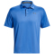 UNDER ARMOUR Tech Poloshirt Herren 469 - water/pitch gray L