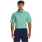 UNDER ARMOUR Tech Poloshirt Herren 361 - neo turquoise/pitch gray M
