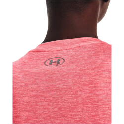 UNDER ARMOUR Tech Twist kurzarm Trainingsshirt Damen 691 - eclectic pink/white/metallic silver M