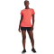UNDER ARMOUR Tech Twist kurzarm Trainingsshirt Damen 629 - beta/pomegranate/metallic silver XS