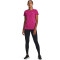 UNDER ARMOUR Tech Twist kurzarm Trainingsshirt Damen 573 - mystic magenta/rebel pink/metallic silver M