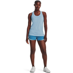 UNDER ARMOUR Tech Twist Tanktop Damen 490 - blizzard/white/metallic silver XS