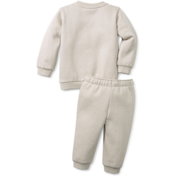 PUMA Minicats ESS Crew Baby-Jogginganzug 64 - putty/chalk...