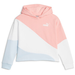 PUMA Power Cat Fleece Hoodie Mädchen 69 - icy blue 140