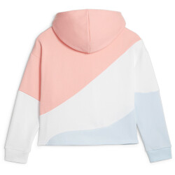 PUMA Power Cat Fleece Hoodie Mädchen 69 - icy blue 140
