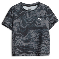 PUMA Marbleized Print T-Shirt Mädchen 01 - puma...