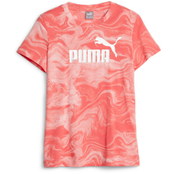 PUMA Essentials+ Marbleized T-Shirt M&auml;dchen 63 -...