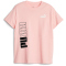 PUMA Power Colorblock T-Shirt M&auml;dchen 63 - peach smoothie 164