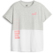 PUMA Power Colorblock T-Shirt M&auml;dchen 04 - light gray heather 164