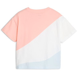 PUMA Power Cat T-Shirt M&auml;dchen 69 - icy blue 176