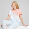 PUMA Power Cat T-Shirt M&auml;dchen 69 - icy blue 176