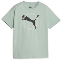 PUMA Better Sportswear T-Shirt Jungen 54 - green fog 152