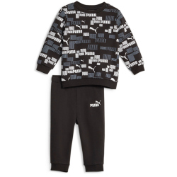 PUMA Minicats Logo Lab Print Crew Baby-Jogginganzug 01 -...