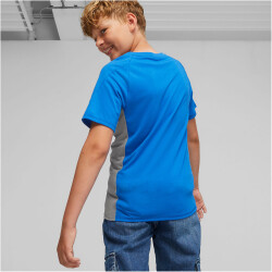 PUMA Evostripe Trainingsshirt Jungen 47 - racing blue 140
