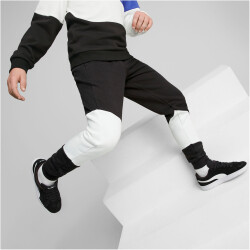 PUMA Power Cat Fleece Jogginghose Jungen 01 - puma black 140