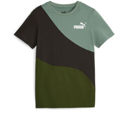PUMA Power Cat T-Shirt Jungen 31 - myrtle 140