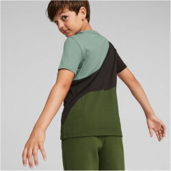 PUMA Power Cat T-Shirt Jungen 31 - myrtle 140