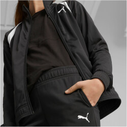 PUMA Trainingsanzug Mädchen 01 - puma black 128