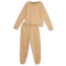 PUMA Loungewear Fleece-Jogginganzug Mädchen 84 - sand dune 176