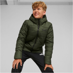 PUMA ESS Hooded Winterjacke Jungen 31 - myrtle 140