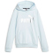 PUMA Ess+ Metallic Logo Fleece-Hoodie M&auml;dchen 69 - icy blue 128