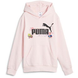 PUMA x Spongebob Hoodie Kinder 24 - frosty pink 128