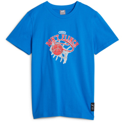 PUMA Basketball Graphic T-Shirt Jungen 47 - racing blue 128