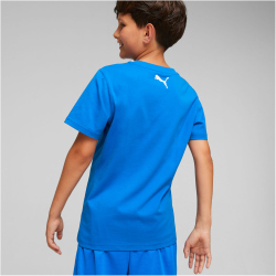 PUMA Basketball Graphic T-Shirt Jungen 47 - racing blue 128