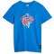 PUMA Basketball Graphic T-Shirt Jungen 47 - racing blue 128