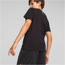 PUMA Basketball Graphic T-Shirt Jungen 01 - puma black 128