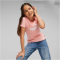 PUMA Essentials Logo T-Shirt Mädchen 94 - peach smoothie 164