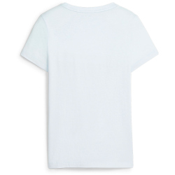 PUMA Essentials Logo T-Shirt M&auml;dchen 69 - icy blue 152