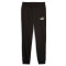 PUMA Ess+ Metallic 2 Col Logo Fleece-Jogginghose CL Jungen 55 - puma black/yellow sizzle 110
