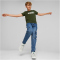 PUMA Ess+ Metallic 2 Col Logo T-Shirt Jungen 30 - myrtle 140