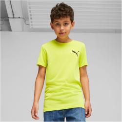 PUMA Active Small Logo T-Shirt Jungen 40 - yellow burst 128