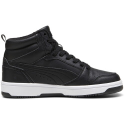 PUMA Rebound V6 Mid Winterized Sneaker Kinder 01 - PUMA black/PUMA white 35.5