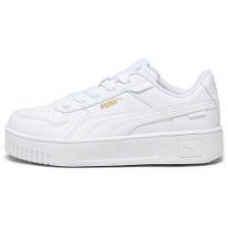PUMA Carina Street AC Sneaker M&auml;dchen 01 - PUMA white/PUMA white/PUMA gold 31