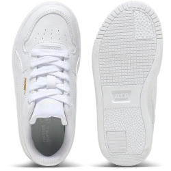PUMA Carina Street AC Sneaker M&auml;dchen 01 - PUMA white/PUMA white/PUMA gold 33